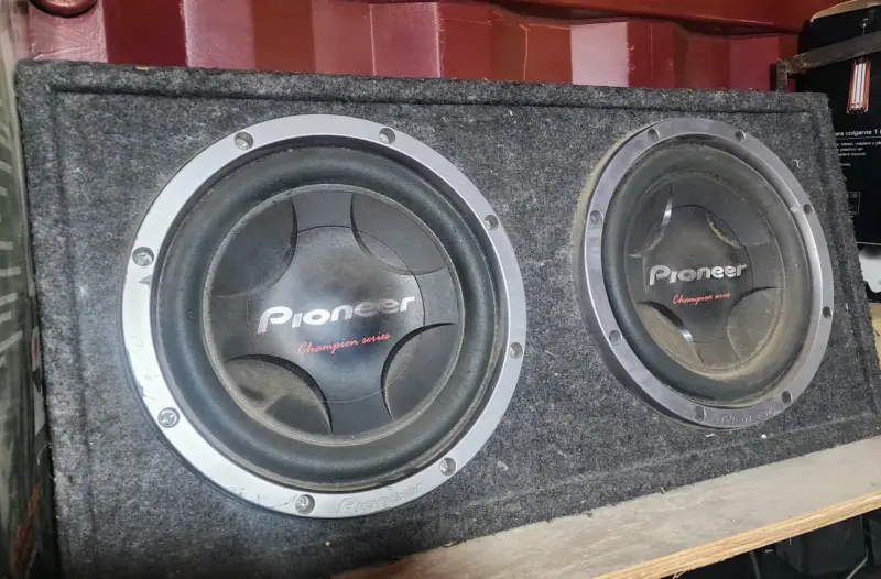 Subwoofer Pioneer Champion Series doble - 1
