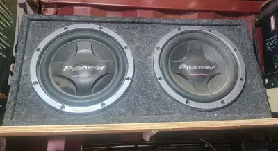 Subwoofer Pioneer Champion Series doble - miniatura 3