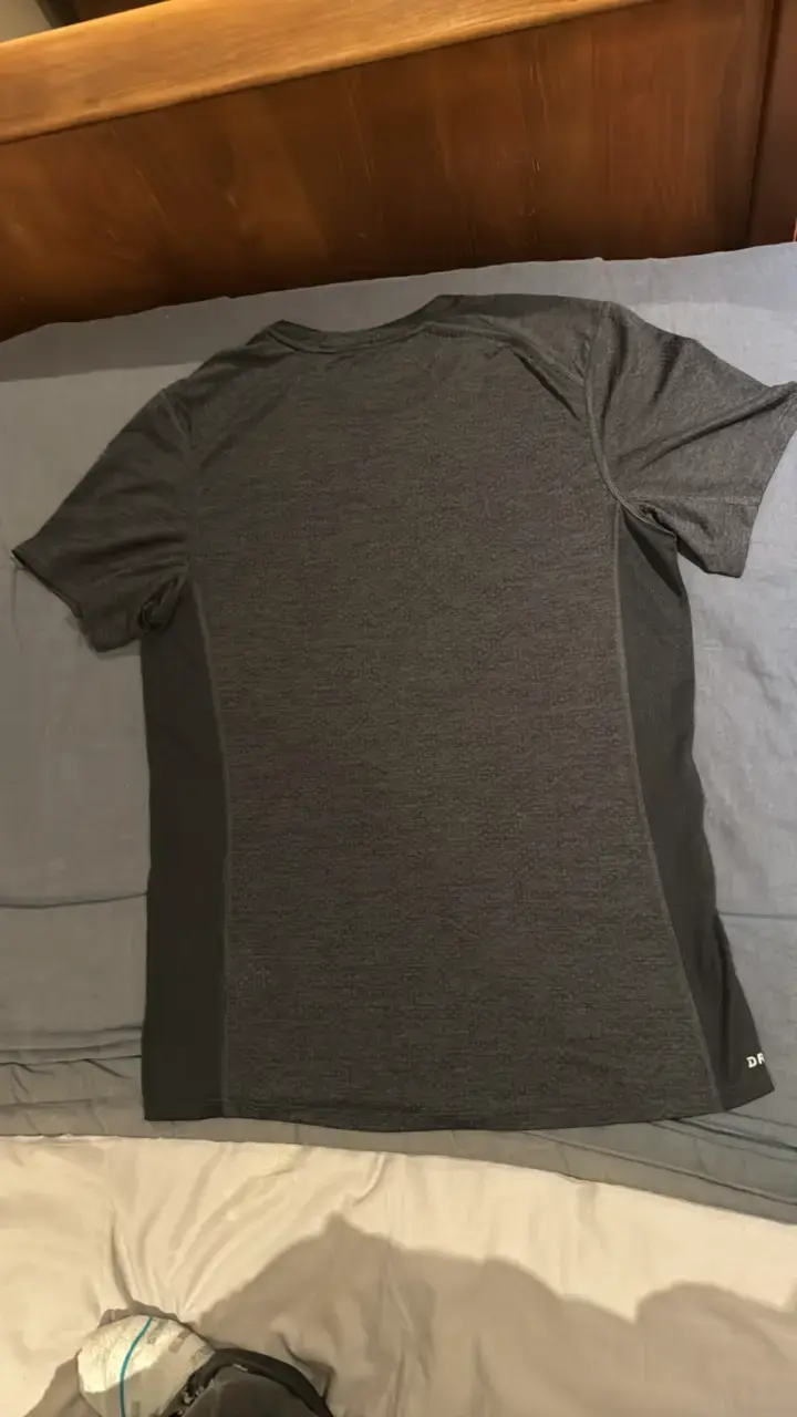 Polera Nike Dri-FIT Running negra - 3
