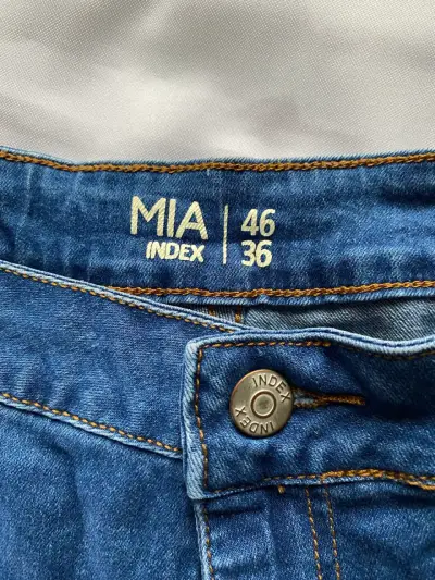 Jeans azul marca Index - miniatura 2