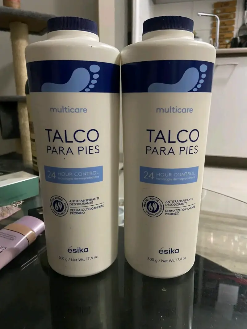 Talco para pies Ésika Multicare 500g