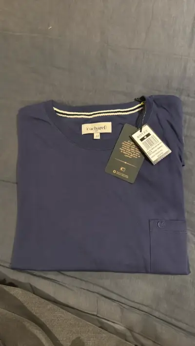 Polera azul Cacharel con etiqueta nueva - miniatura 1