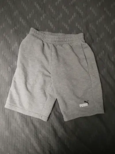 Shorts deportivos grises Puma - miniatura 1