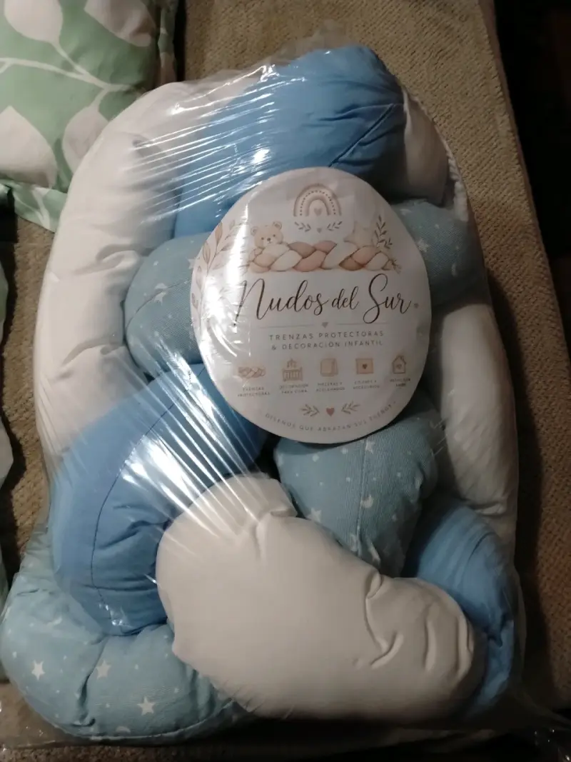 Trenza protectora Nudos del Sur azul - 1