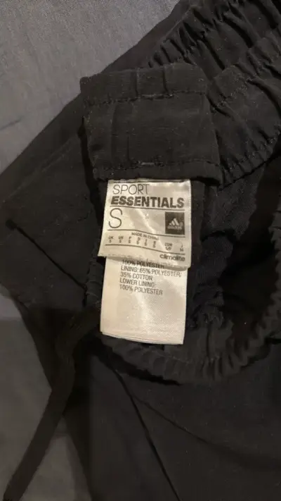 Buzo/pantalones  deportivos Adidas negros - miniatura 3