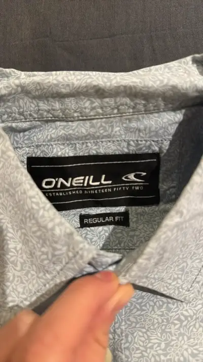 Camisa O'Neill estampada gris para hombre - miniatura 2