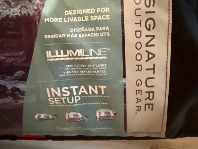 Tienda de campaña Coleman Instant Cabin 6 personas - miniatura 2