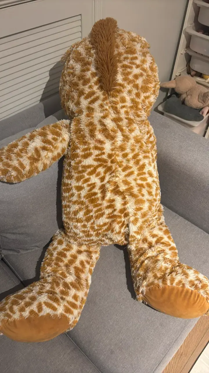 Peluche gigante de jirafa suave - 3