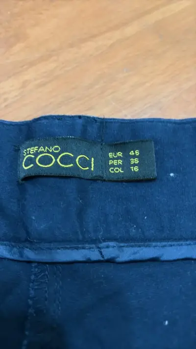Shorts azul marino para mujer - miniatura 2