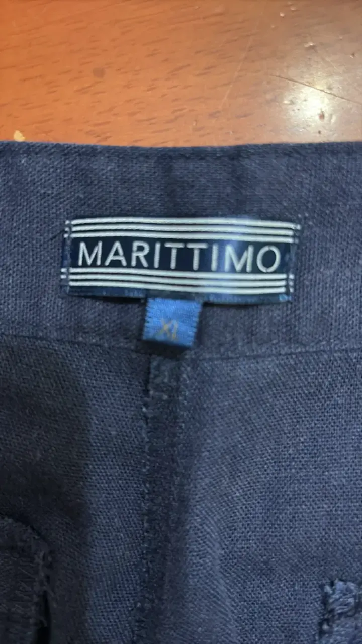Shorts azul marino casuales para mujer - 2