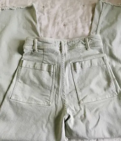 Jeans Zara marine rectos talla 36 - miniatura 2