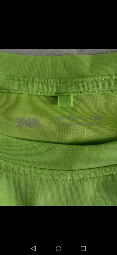 Polerón verde Zara talla 13/14 - miniatura 2