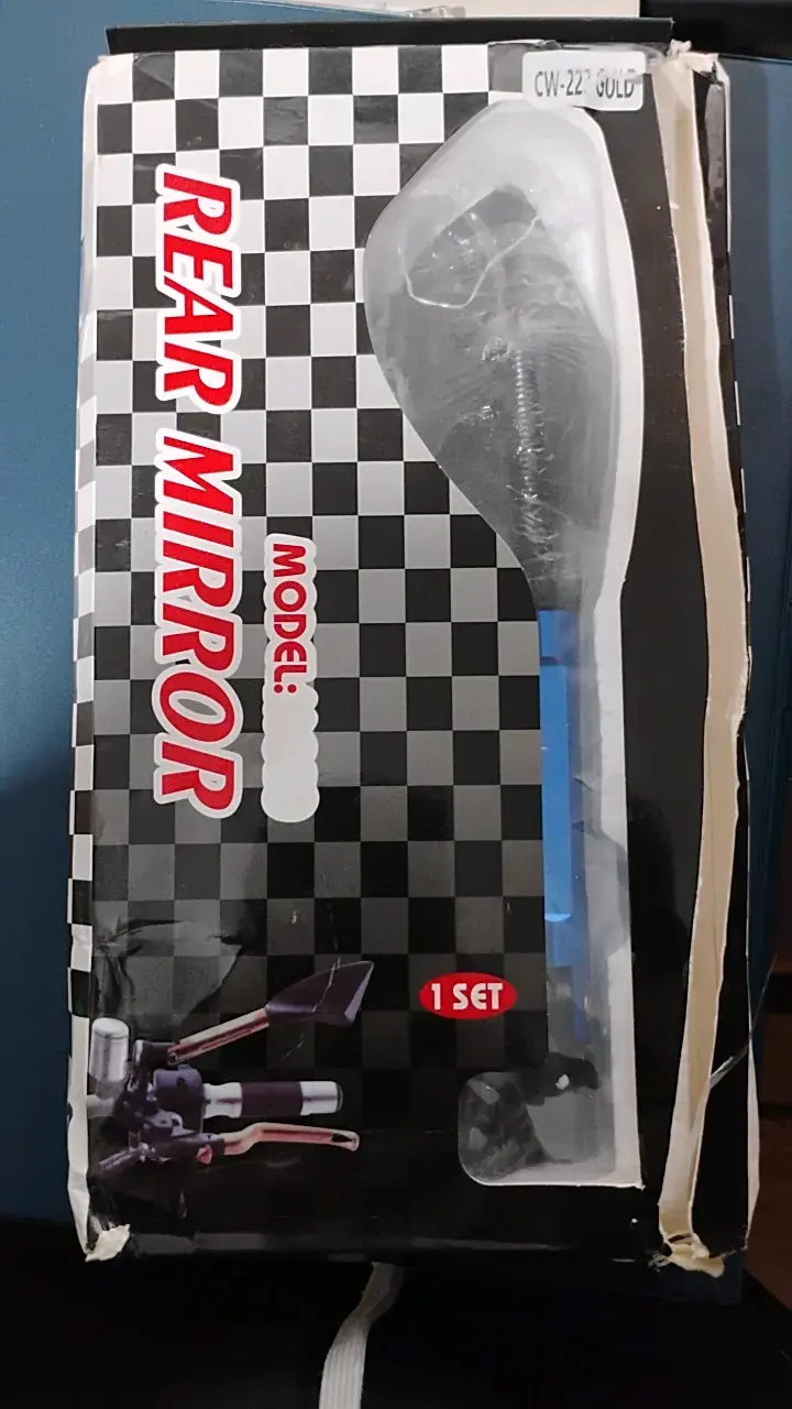 Espejo retrovisor para moto modelo CW-22 - 1