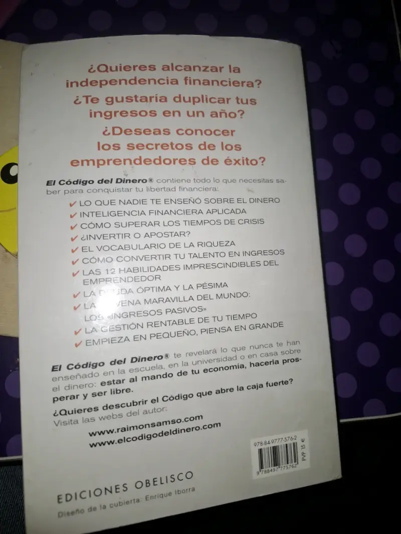Libro 'El Código del Dinero' de Raimon Samsó - 2