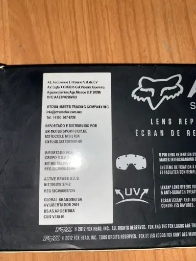 Lente de repuesto Fox Air Space Youth - miniatura 3