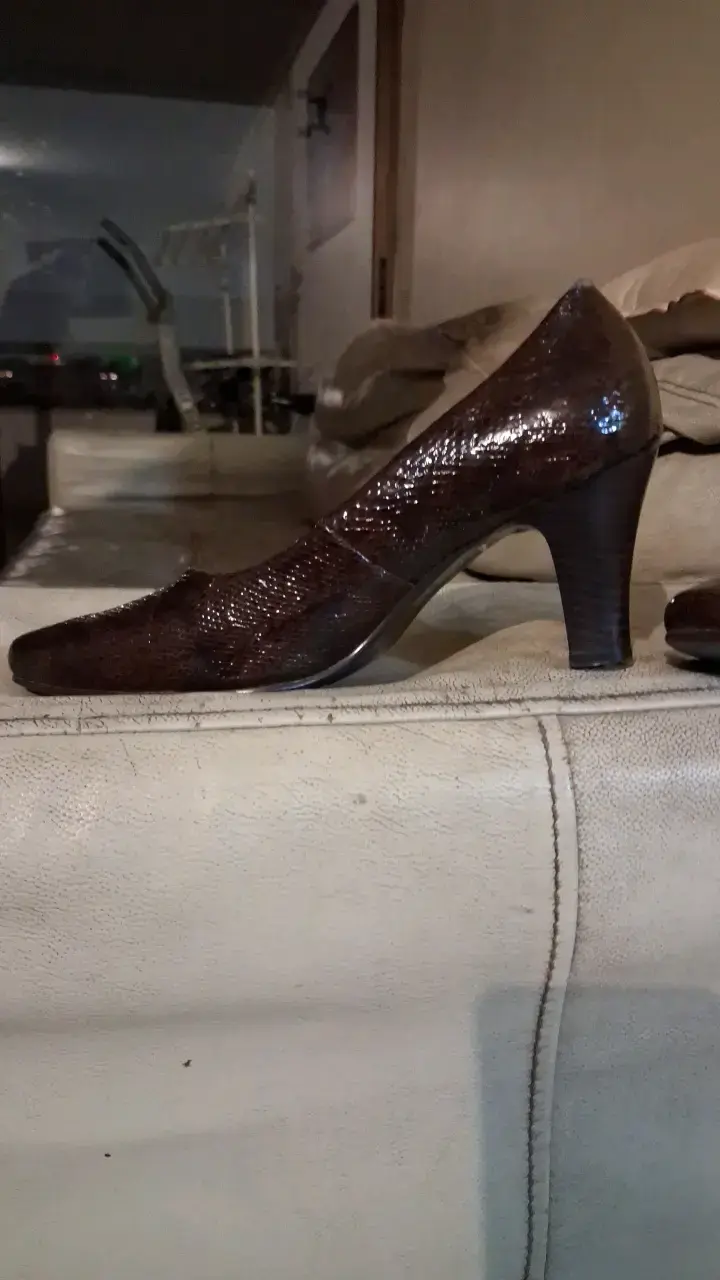 Zapatos de tacón marrones elegantes - 2