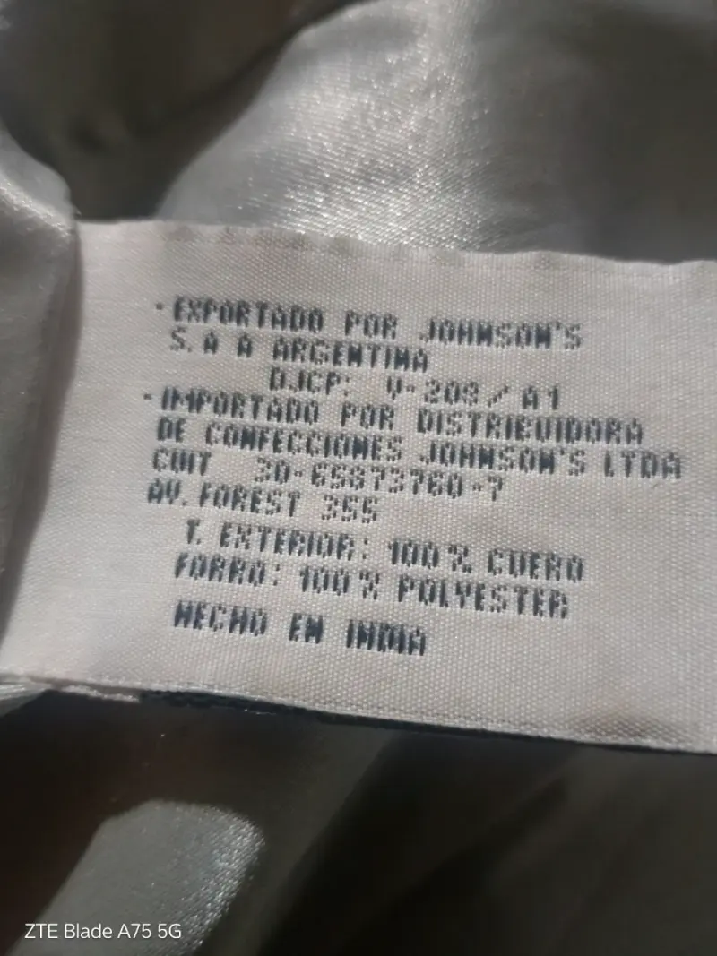 Chaqueta de cuero negra para mujer - 3