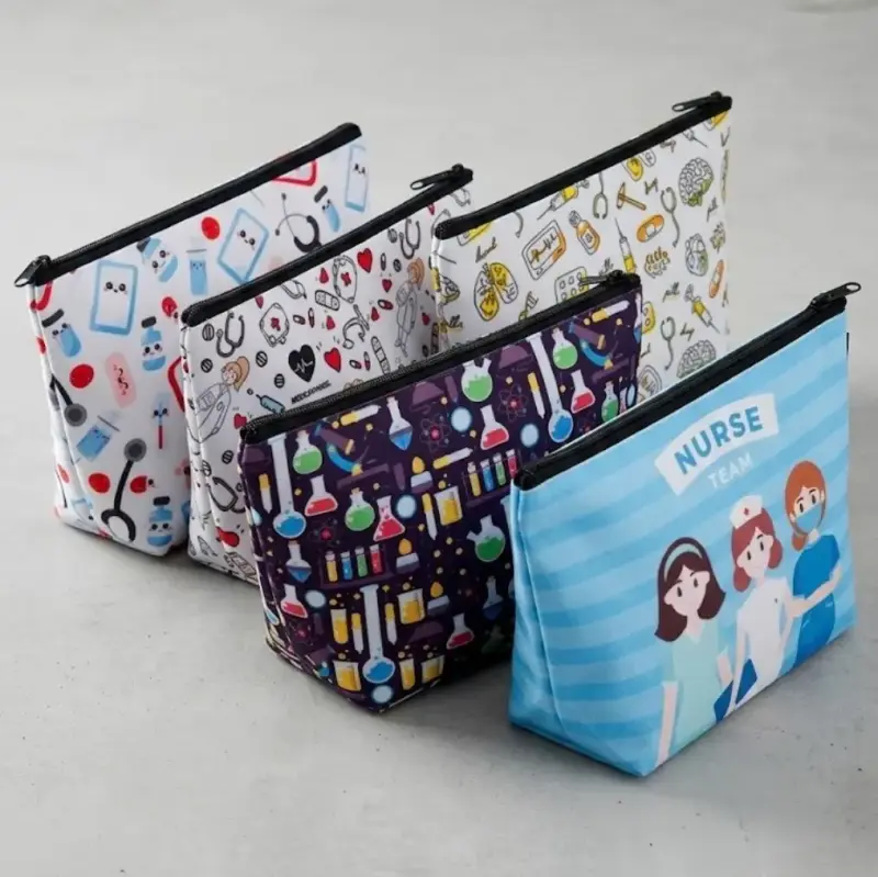 Neceser estampado diseño salud multiuso - 2