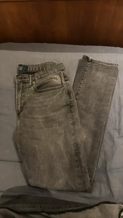 Jeans gris oscuro/negro marca GAP hombre - miniatura 1