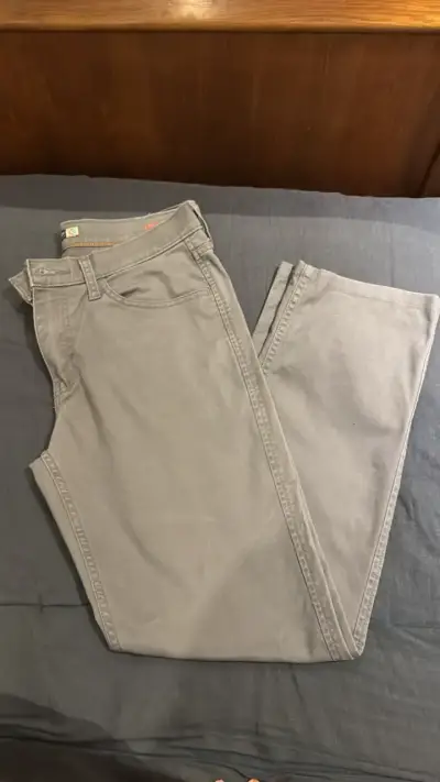Pantalones grises estilo casual Dockers hombre - miniatura 1