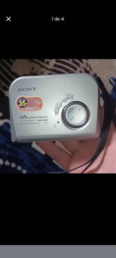 Walkman Sony WM-EX422 con Mega Bass con detalle - miniatura 2