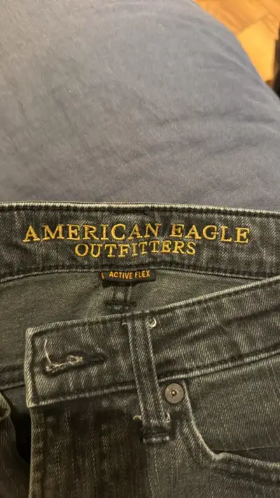 Jeans American Eagle gris oscuro/negro - miniatura 3