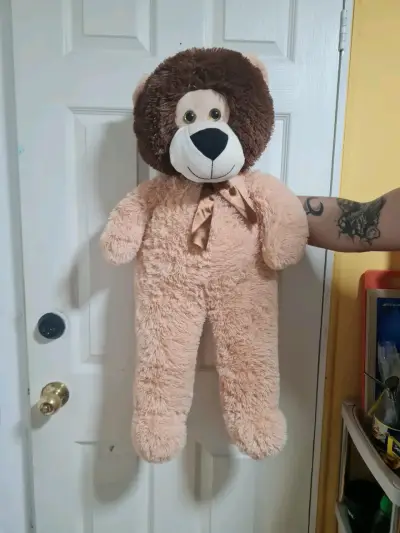 Peluche de león grande y suave - miniatura 1