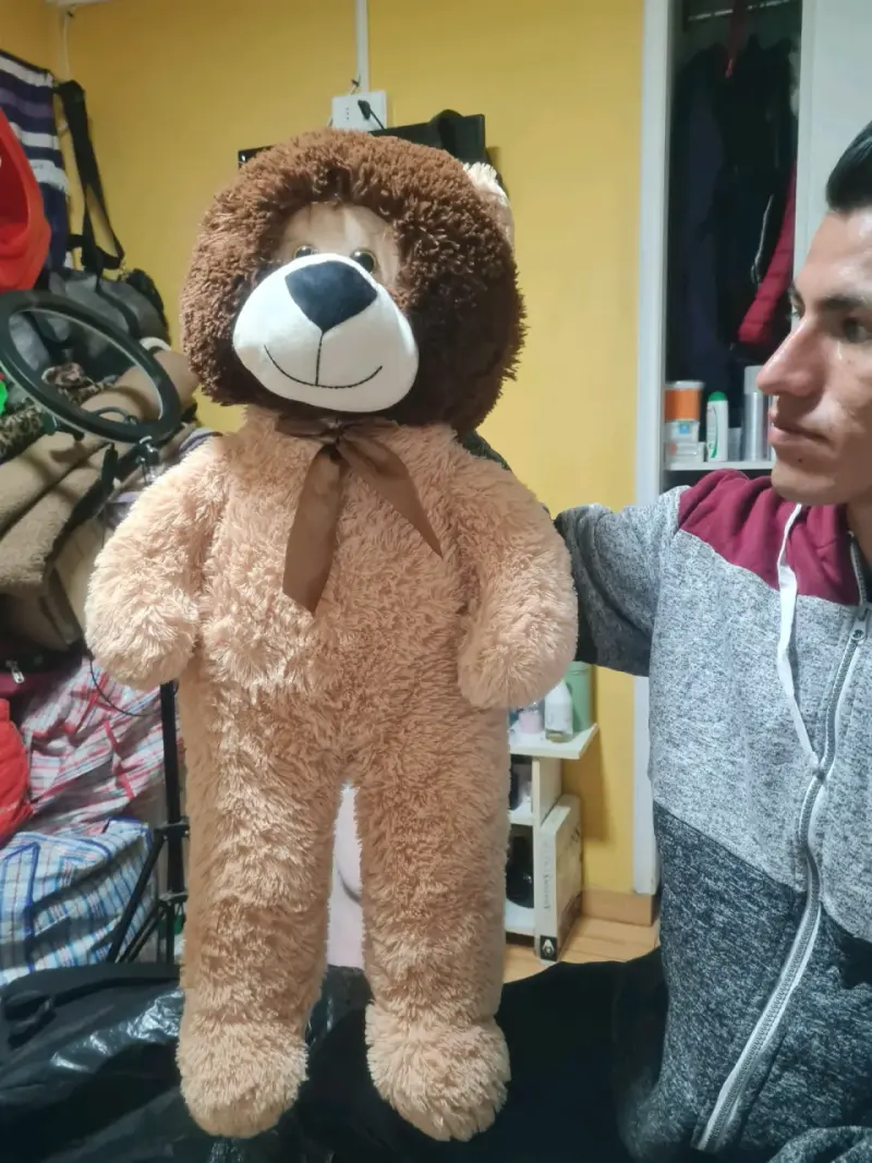 Peluche de león grande y suave - 2