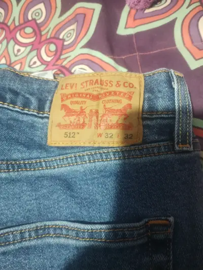 Jeans Levi's 512 corte recto azul - miniatura 3