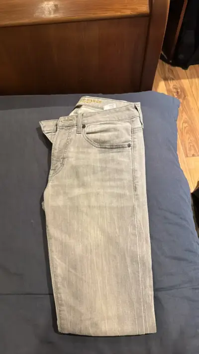 Jeans gris claro American Eagle  para hombre - miniatura 2