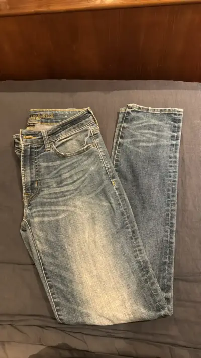 Jeans American Eagle azul desgastado - miniatura 1