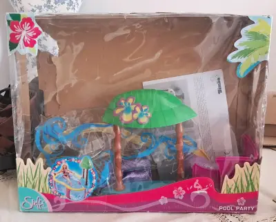 Piscina y bar de juguete - miniatura 3