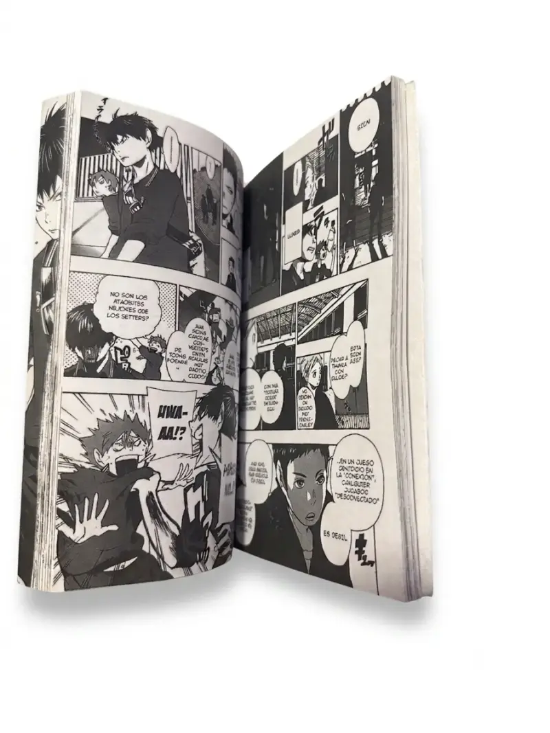 Manga Haikyuu!! Volumen 1 - 3
