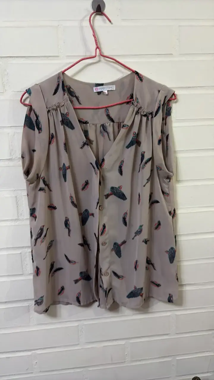 Blusa sin mangas estampada Marittimo - 1