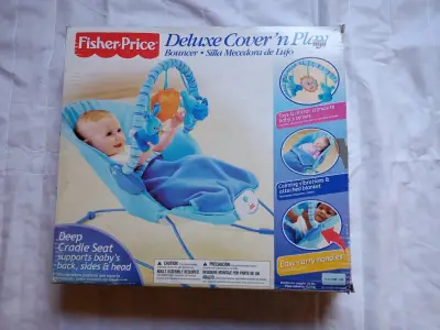 Silla mecedora para bebé con juguetes colgantes - miniatura 2