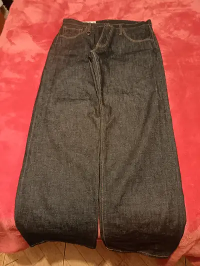 Jeans baggy raw denim - miniatura 1