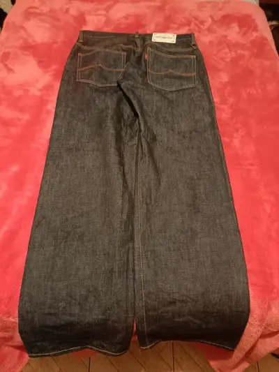 Jeans baggy raw denim - miniatura 2