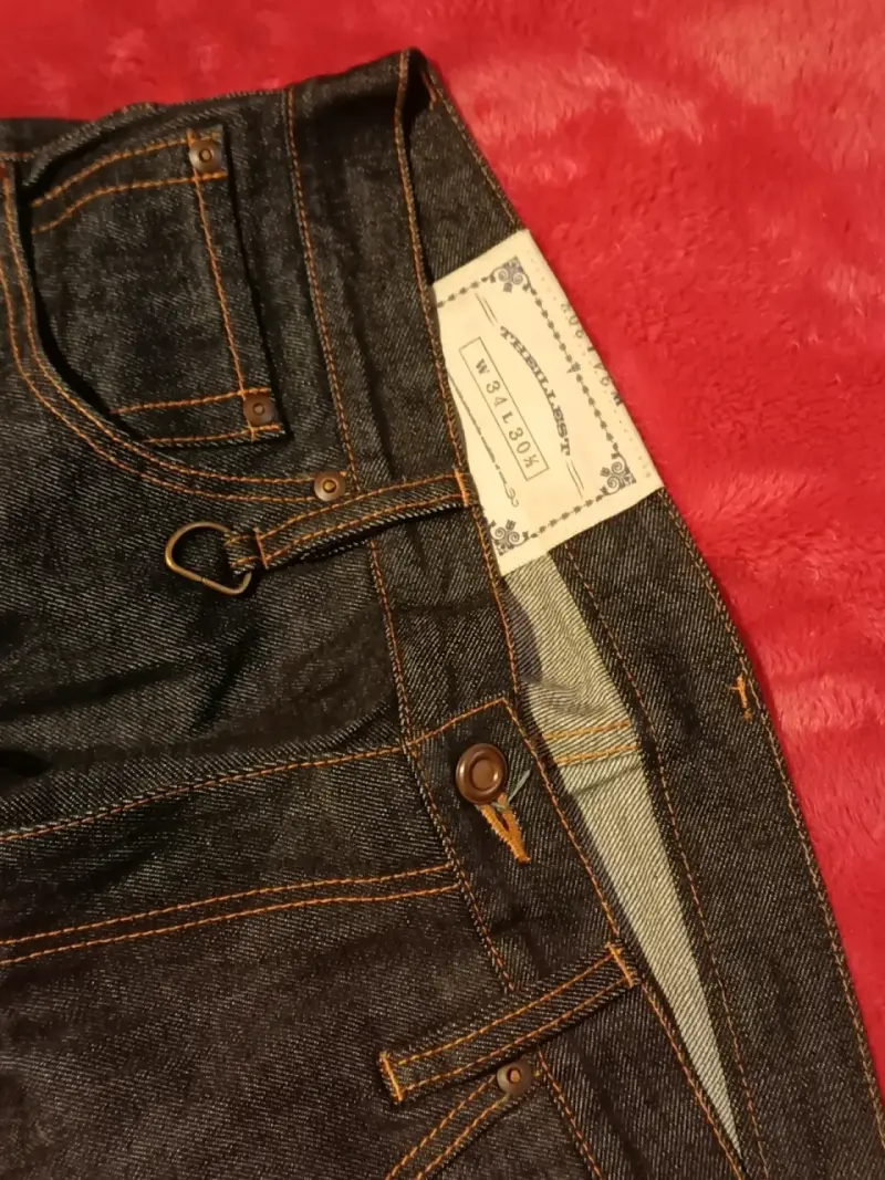 Jeans baggy raw denim - 3