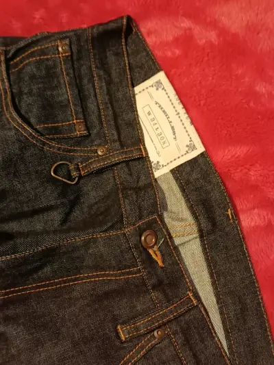 Jeans baggy raw denim - miniatura 3