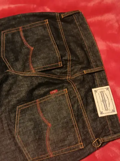 Jeans baggy raw denim - miniatura 4