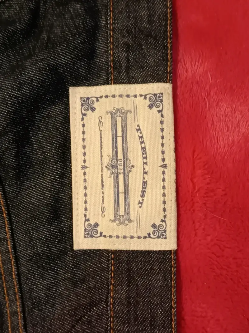 Jeans baggy raw denim - 5