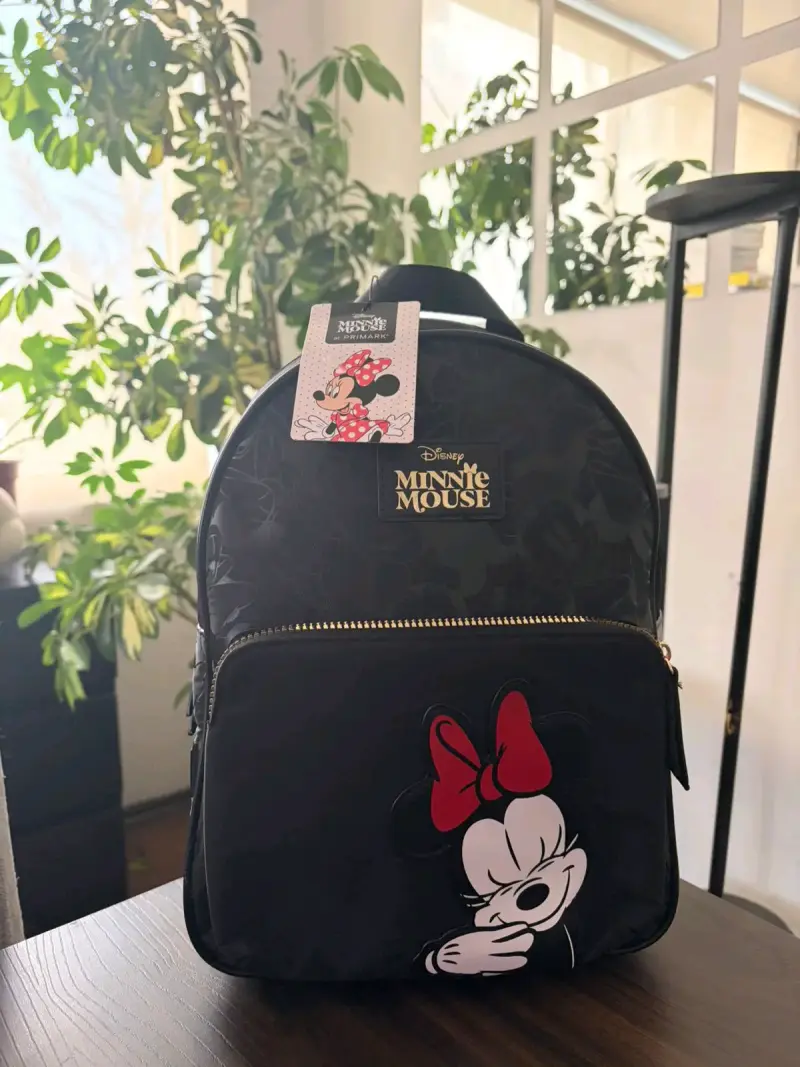 Mochila Disney Minnie Mouse negra