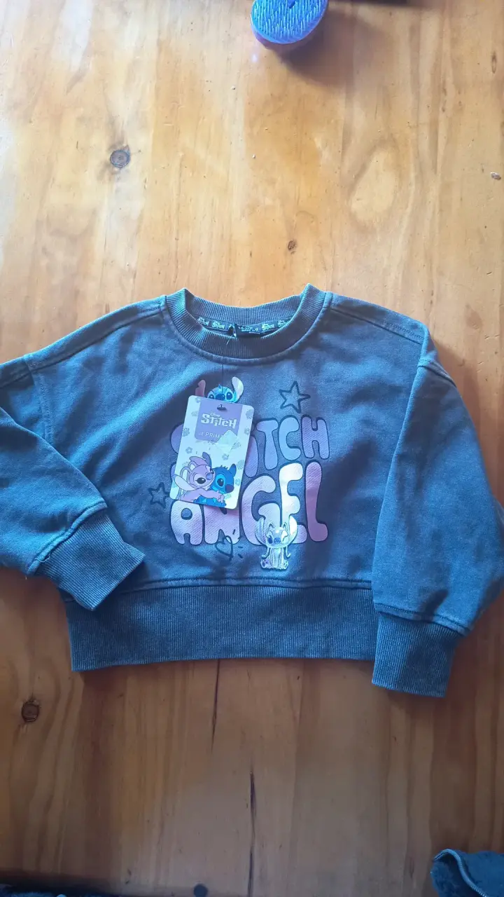 Polerón Stitch Angel para niñas
