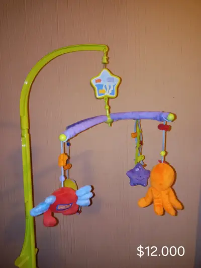 Móvil musical Infanti con figuras de peluche - miniatura 1
