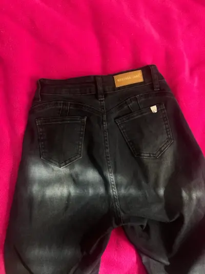Jeans negros mujer menina en buen estado - miniatura 2