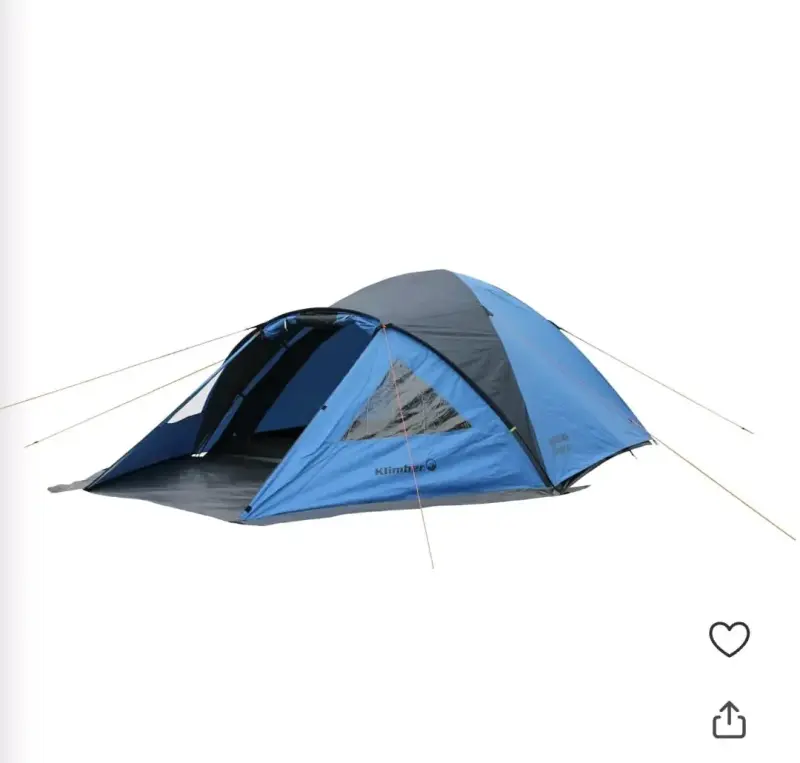 Carpa de campaña Klimber 6 personas + 2 sacos - 2
