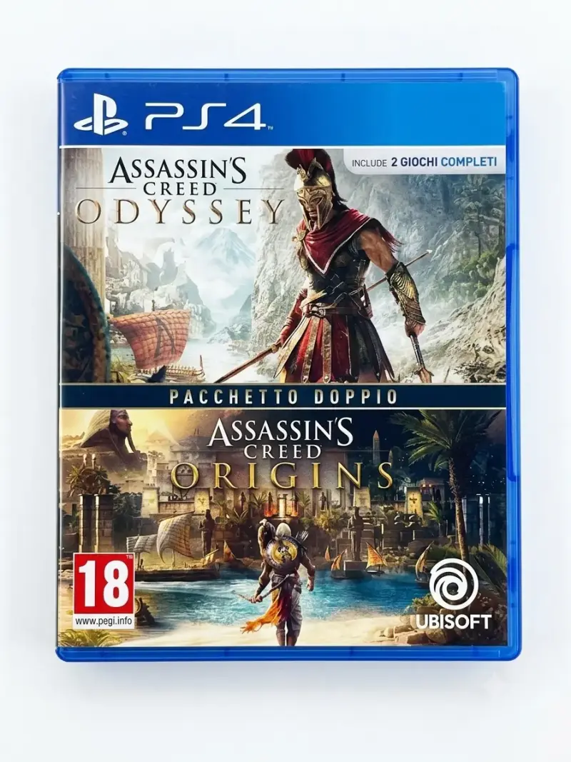 Pack doble Assassin's Creed Odyssey y Origins PS4 - 1