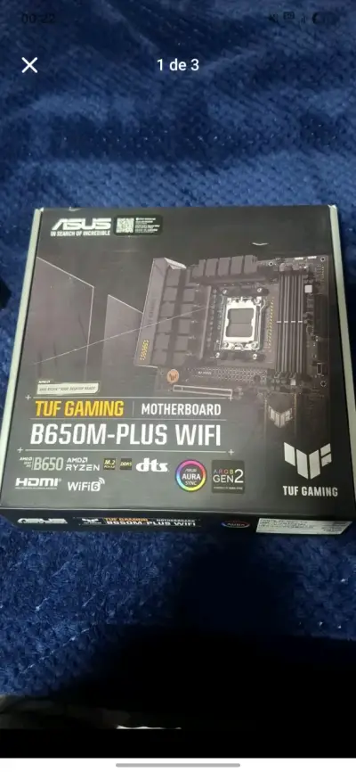Placa Madre ASUS TUF Gaming B650M-PLUS WiFi - miniatura 1