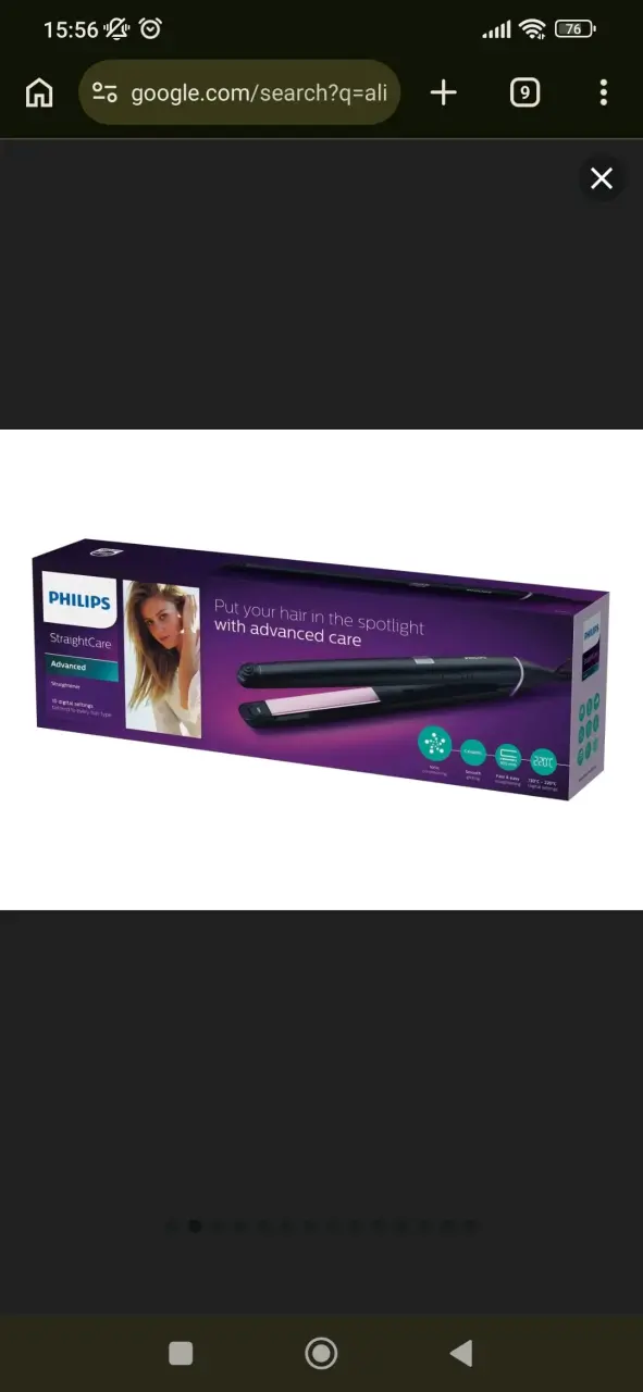 Plancha de pelo Philips StraightCare Advanced