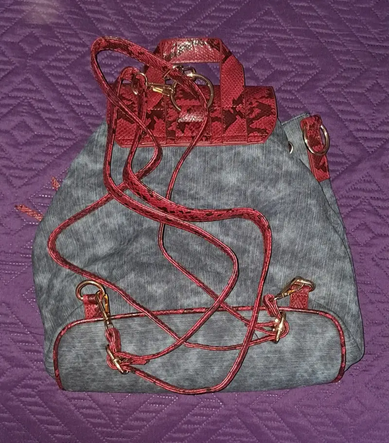 Mochila de moda con diseño de serpiente - 2